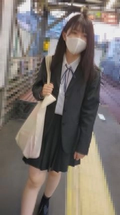 初撮影【個撮】付属女子普通科③小悪魔優等生、車内で性行為