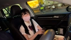 【とにかく可愛いから見てください】10代女子のはるちゃんと車中フェラで初めてのごっくん〜後日ホテルで中出しセックス2