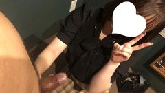 ひより18歳・フェラ顔射。今ドキっぽい巨乳女子大生をネカフェエン！　ぱっちり瞳に音速顔射！簡単すぎる販売OKの瞬間！【絶対素人・番外編】（088）6