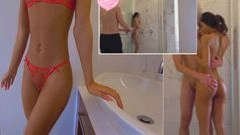褐色スレンダーつるぺた美女、こんなすごい身体見たことない！意外とおしとやかな性格でめっちゃかわいかったです。【月曜まで割引】1