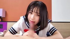【FC2発撮り】顔出し！素人女子大生【限定】かなちゃん21歳 某制服リフレでバイトしている身長143㎝のミニミニJD！！リアルJ〇感200%の制服姿に大興奮して爆発フィニッシュ！！5