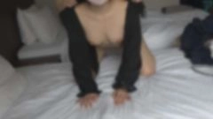 【#97】怯えた表情の小動物系女子を犯す背徳感が凄い！！童顔でスレンダー美乳な身体に生で挿れてぶっかけたらめっちゃ出た。♡両想い♡3