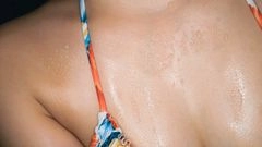 【個人撮影】取引先の美人OLあゆみちゃん25歳　私をサウナで天国に連れてって♪整った勢いで生ハメ中出し汗だく絶頂SEX！4
