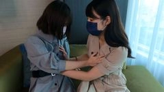 【無修正】正真正銘のお友達(完全版＋未公開映像)実はまりちゃんもりえちゃんもこれが初出演で初共演でした...友のイジリ舐めあい＆濃厚3Pセックスをご堪能下さい。2