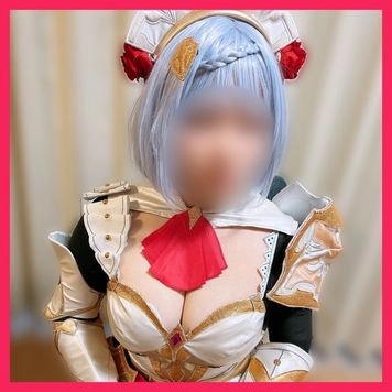 ※限定プリン巨乳【Icupコスプレパイズリ】ソシャゲ原〇ノ〇ルIcupレイヤーひびきちゃん。童貞くんたちから中出し相手選んでもらった