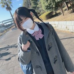 初撮影・顔出し！！明日まで限定！！黒髪ゆるふわツインテールのロ◯ィな女◯◯生を放課後に呼び出し2人だけの秘密の行為・・・もう帰る時間だけど門限20時まで2回連続生中出し！！1