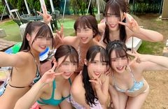 【6まんこ6ちんぽ】ハレンチ限界突破！ビキニ美女6人グループ￥香　全部の女を味わい種付けして周る猛烈汗だく痙攣アクメ生中出し12P壮絶個人撮影2