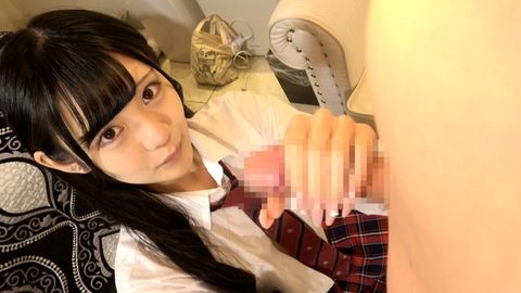 初撮り、八掛まるちゃん。１８歳以上、合法制服美女中出し、、貧乳、パイパン、黒髪スレンダー素人。レビュー特典無修正5