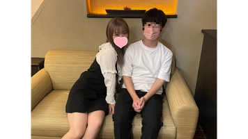 【レビュー特典含め計4発＆本編顔出しの超豪華映像】スレンダー巨乳ギャルを説得してホテルに連れていきど/うていくんを筆おろししてもらいました！