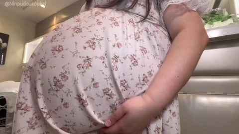 おっぱい、お腹、お尻すべてが規格外！100キロ超えの超ぽっちゃりIカップ妊婦さん（臨月36週）が巨体を大きく揺らしながらイキまくり大量ザーメン中出し2