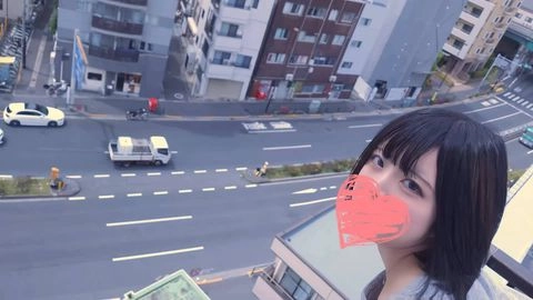 【個撮+屋外】ふわふわ系メンヘラ、校舎屋上フェラチオサポート3万円【4K画質】3