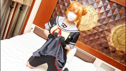 【GWセール全作品割引中！】エッチ大好きドスケベレイヤーが阿○隈改二で無限イキ！巨乳＆巨尻を揺らして感じまくる生中出しハメ撮り！0