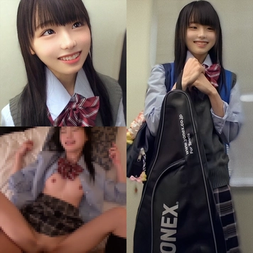 午後練習帰りテニス3年18才　5000円フェラのみの予定がハメ撮りまでエスカレートの一部始終　※１０GB超え特典先着順