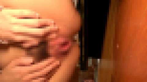 第１２作、低身長美乳、わかちゃん,セクシーメイドコスプレで、騎乗位中出しセックスハメ撮り動画、レビュー特典で無修正1