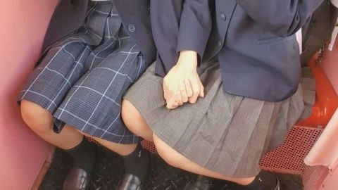 【高画質リマスター】【個撮】ボーイッシュな美**×華奢なGカップ・同じの先輩後輩（特典で3p・W中出し）3