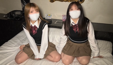 『ガチFamのドM2人は俺だけ中出しな件』4P大⚫︎交スプラッシュブラザーズ！家から連れ出してきたHカップ爆乳な〇〇を連続潮吹きさせて奇跡の4P。特典では制服を着させて4Pも1