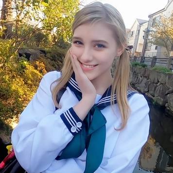 ※在庫限り※アメリカ出身18歳!Hカップ金髪白人美女。交換留学中のまさかの2連中出し4回射精。海外レ