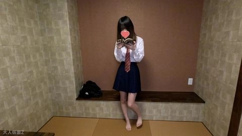 【素人初撮り・本編顔出し】かのん(18) 165cm42kgのスレンダーDカップで超かわいい。中出し前後の膣をクスコで開いて観察したり、小説を朗読させながらバイブ責めしたり、中年アナルを舐めさせたりし8