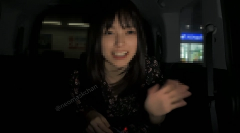ローター挿入散歩から全裸ダンスで車内オナしたやつ（アナルはっきりにしたよ！）0