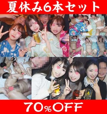 【夏の集団乱交ベストセット】K大英会話サークル／上京したて地方組新入生女子3名①～③・W大オールラウンドサークル春休み温泉旅行／N女子大卒業女子3名①～③