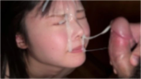 【素人顔射/ごっくん】コンパで仲良くなった女子大生と宅呑み連行抜け駆け即尺ごっくん&大量顔射6