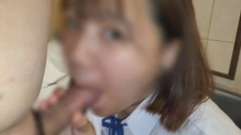 低身長Gカップの巨乳制服ちゃん。卒業後実家を出たるための○活で中出しされ7