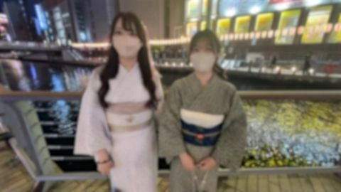 ※本日限り【歴代最高作】奇跡の出演！方言が可愛い幼馴染のﾊｰﾚﾑ３P解禁♡初めてのレズsexに照れながらもW潮吹き＆W中出し。。3