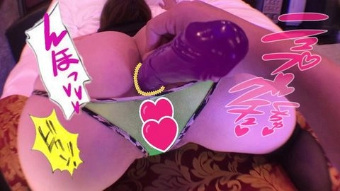 ♡タコバイブ×双頭ディルド♡放り出しイキッ♡ミニスカストッパー♡7
