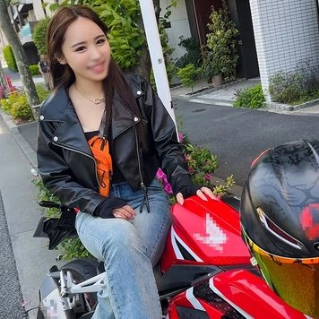 【限定価格】バイクが相棒、スタイル抜群爆美女。サバサバクールな女の理性崩壊、生ハメSEXでイキまくる！