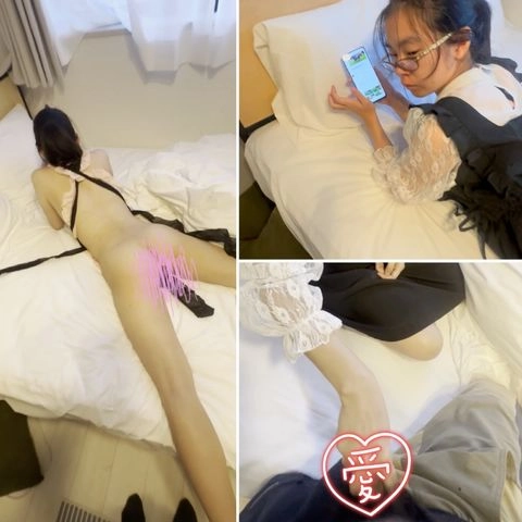 【神奈川県厚木市・上玉】Z世代の就職は順調！！普段はお堅い仕事でも、推し活、イベント、◯交の次はランチの後のハメ撮り！？フリフリレースの下はメイド服！？生挿入に思わず膣内発射で大量のザーメン垂れる2