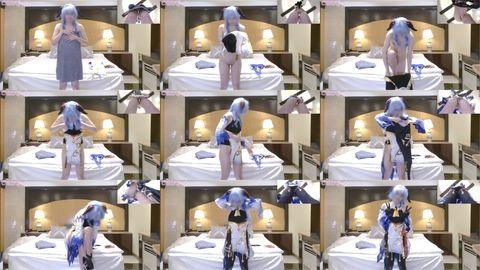 パフィーニップルのＯＬパン職で休日コスレイヤーのスレンダー美人さんと原神甘雨ちゃんでぱんぱん本イキエッチ編2
