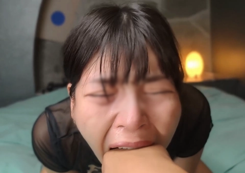 【値上げ予定】外資系銀行員まほさん(34歳)vol.2 色んなもの飲ませて鬼イラマ→吹きこぼし 喉射2発中出し1発3