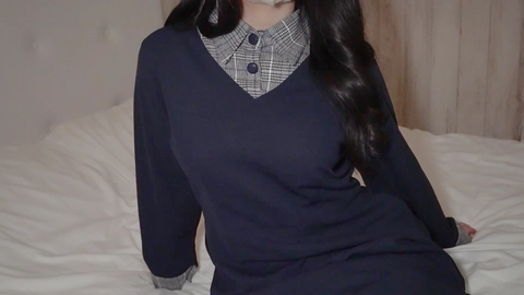 【初撮り/中出し】声優志望１９歳　清楚なフリして爆乳Gカップを隠し持っていたグラドル超え美女との一部始終【永久保存版】0