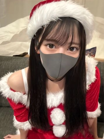 【史上最高奇跡の美女が登場！】Fカップゆあちゃんサンタコスで大量顔射！今年最高のXmasプレゼント！